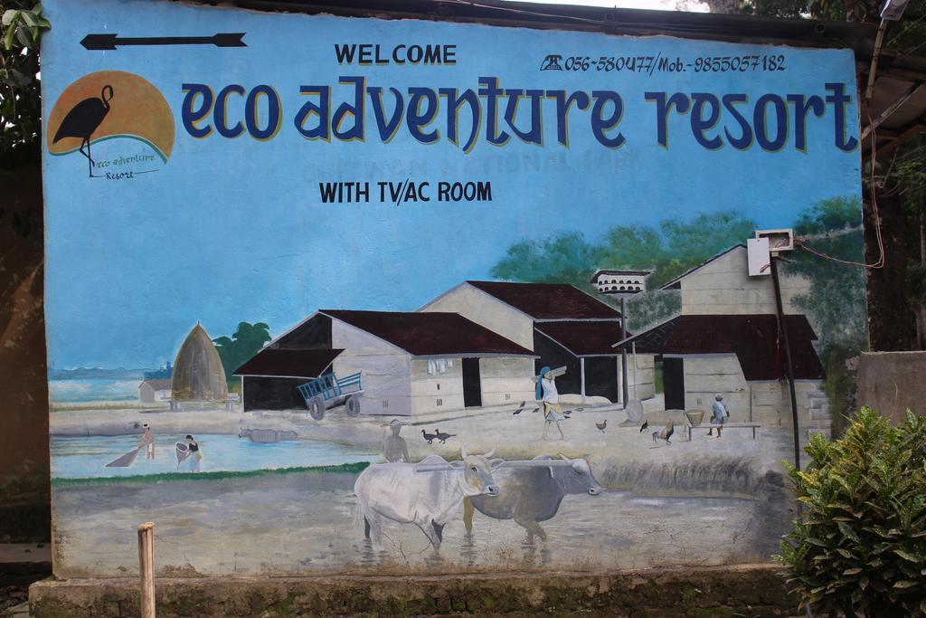 Eco Adventure Resort Sauraha Buitenkant foto