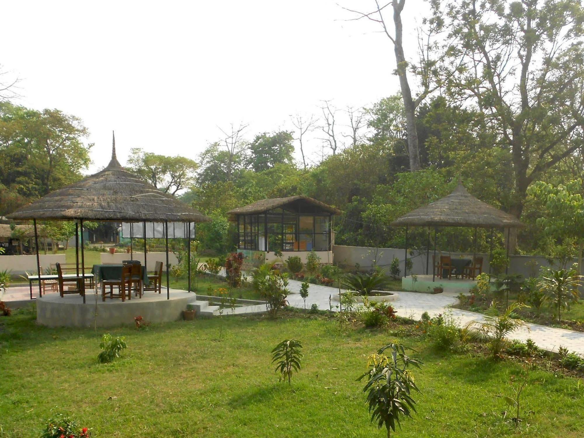 Eco Adventure Resort Sauraha Buitenkant foto